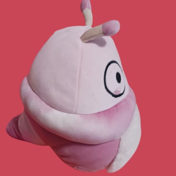 Squishmallows Christian Caterpillar  8" Pink  Plush With Glasses - Picture 3 of 6